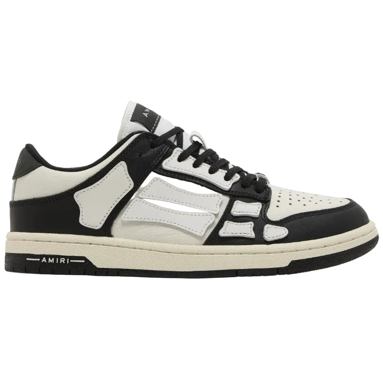 AMIRI Skel Top Low Red, Black & White Sneakers (Clearance Sale)