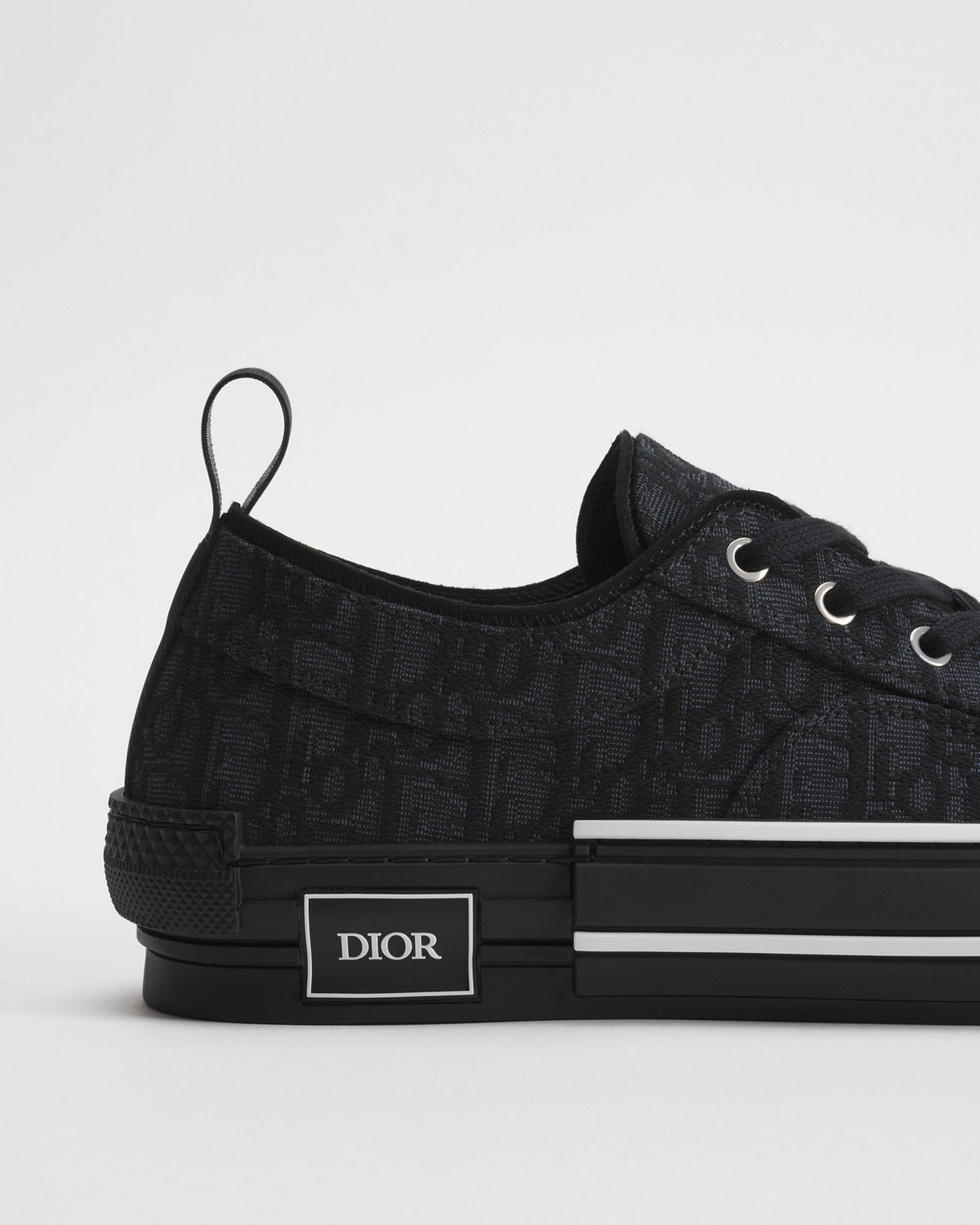 Dior B23 League Low-Top Sneaker Black Oblique (Clearance Sale)