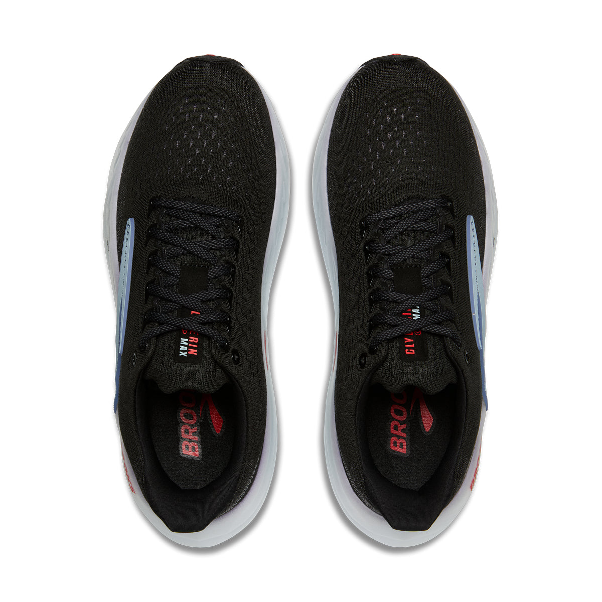 Brooks Glycerin Max Black / Ice Blue Running Shoes (Clearance Sale)