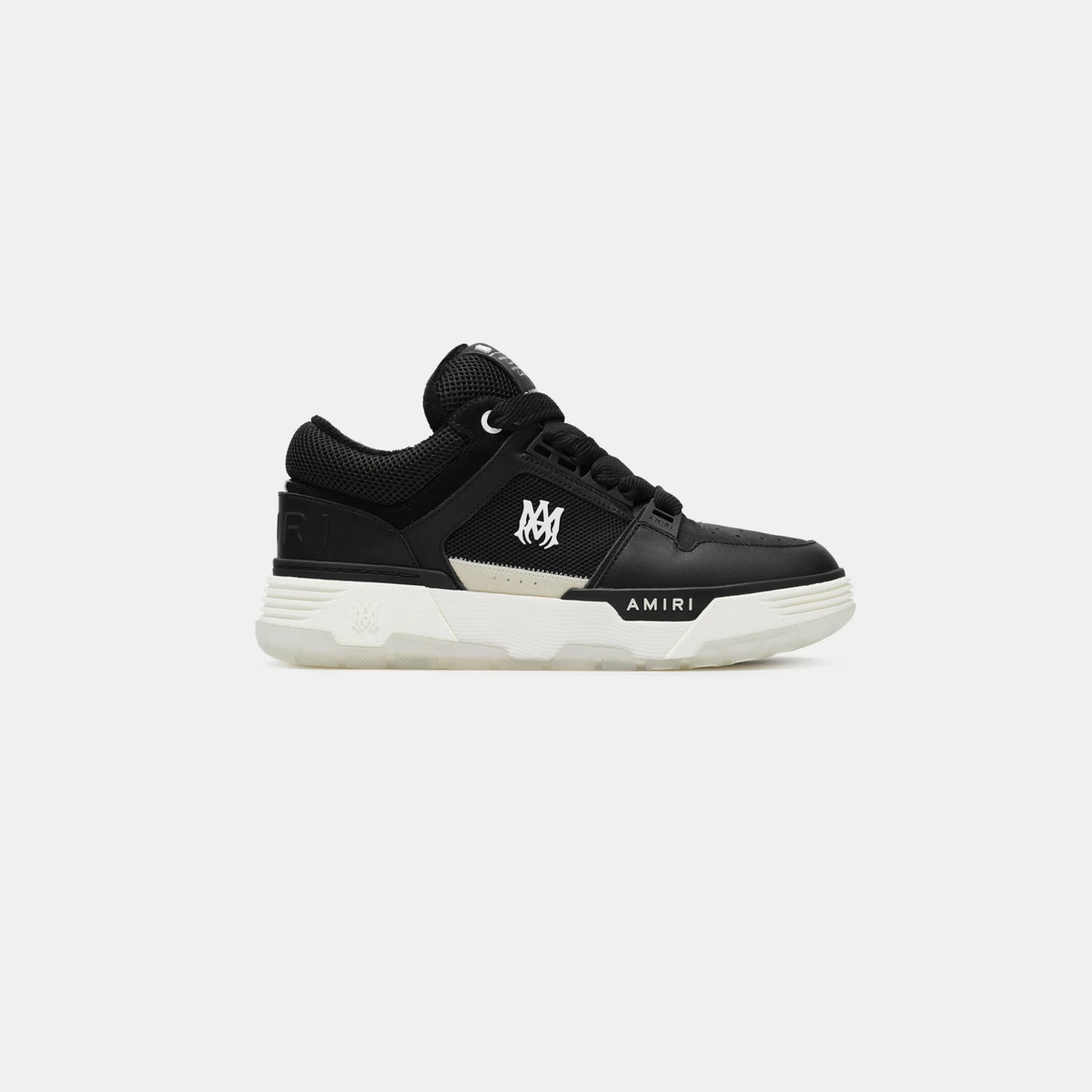 AMIRI MA-1 White & Black Sneakers (Clearance Sale)