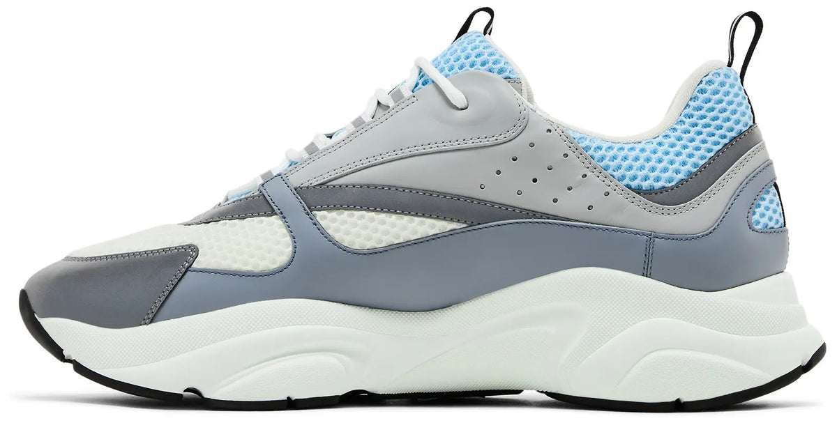 Dior B22 Runner Sneaker | Grey & Blue | Luxury Chunky Sneakers(Clearance)
