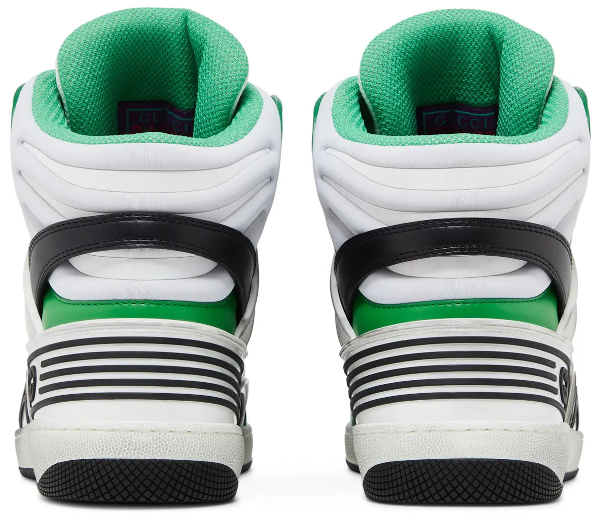 Gucci Black & White High-Top Sneakers (Clearance Sale)