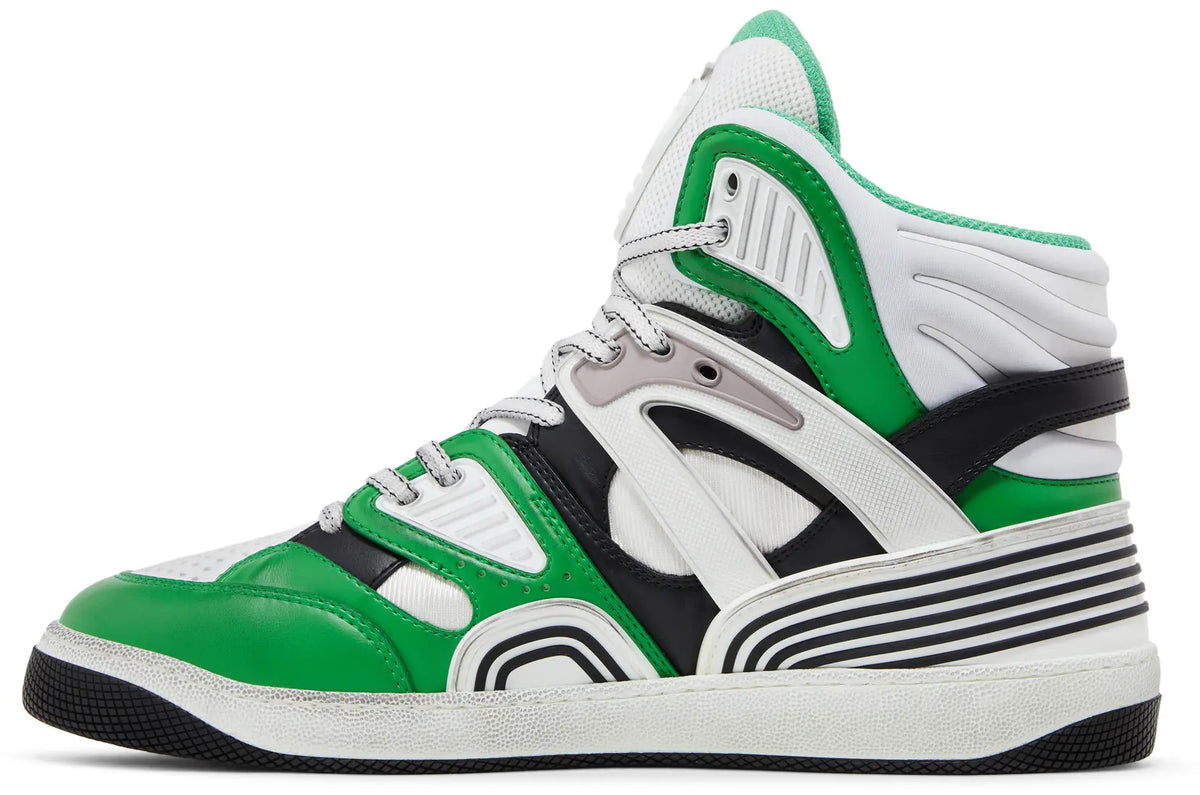 Gucci Black & White High-Top Sneakers (Clearance Sale)