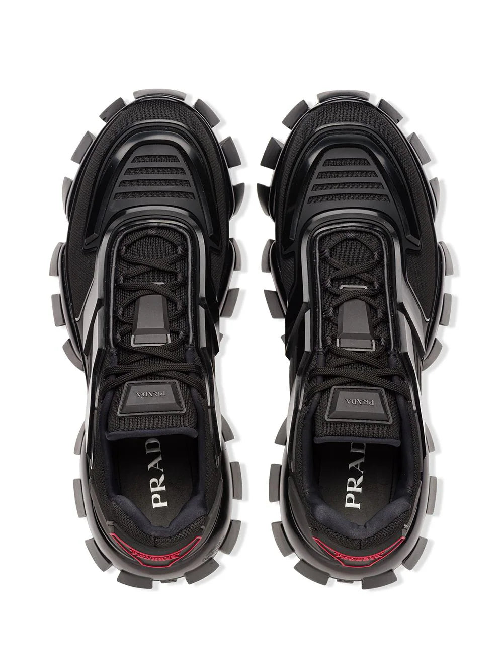 Prada Cloudbust Thunder Black Chunky Sneakers (Clearance Sale)