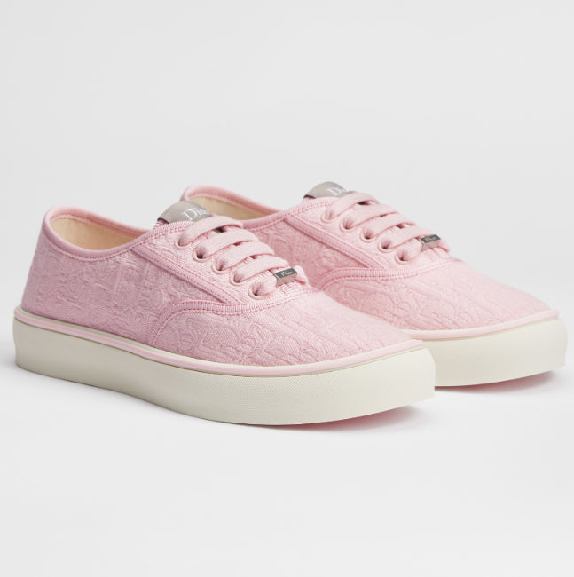 Louis Vuitton Pink Monogram Low-Top Sneakers(Clearance)