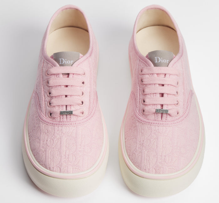 Louis Vuitton Pink Monogram Low-Top Sneakers(Clearance)