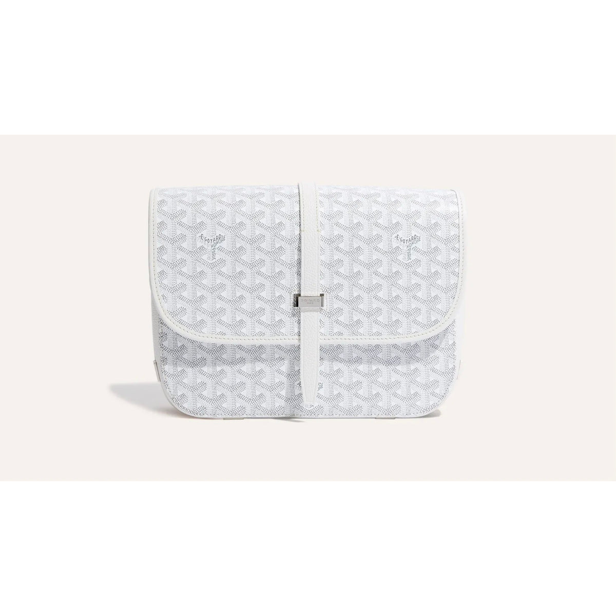 Goyard Belvedere White Crossbody Bag (Clearance Sale)