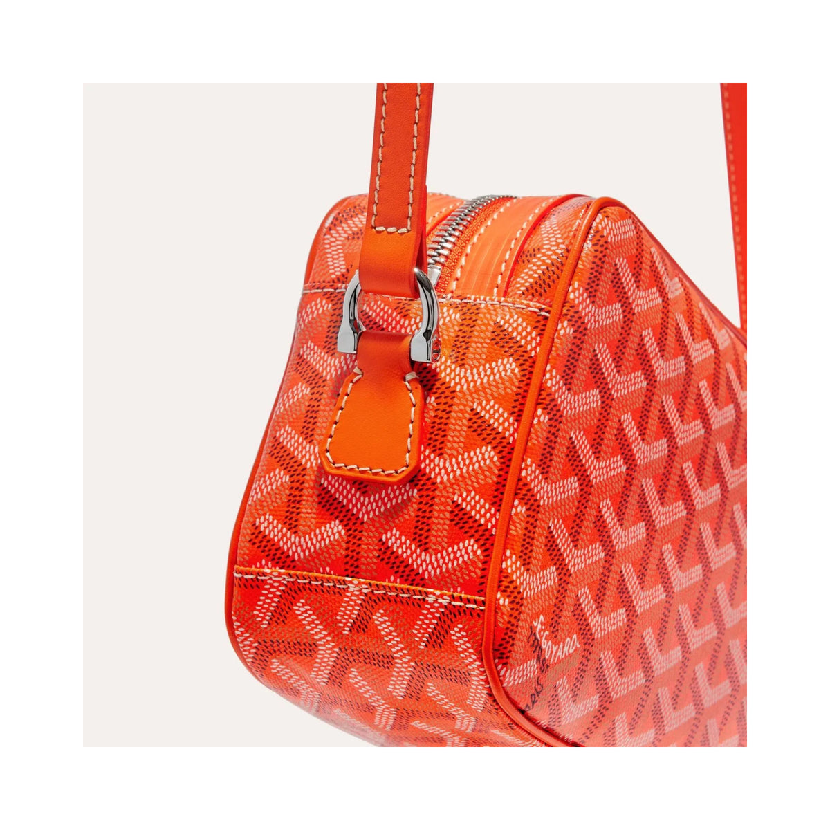 Goyard Orange Chevron Camera Crossbody Bag (Clearance Sale)