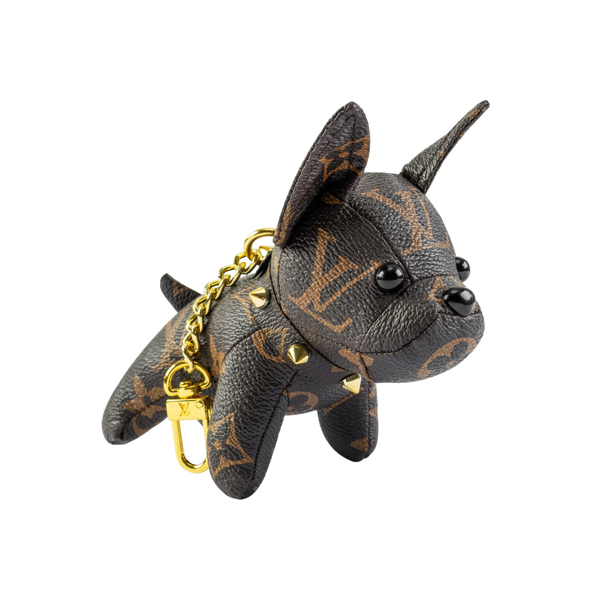 Louis Vuitton Monogram French Bulldog Bag Charm & Keychain (Clearance Sale)