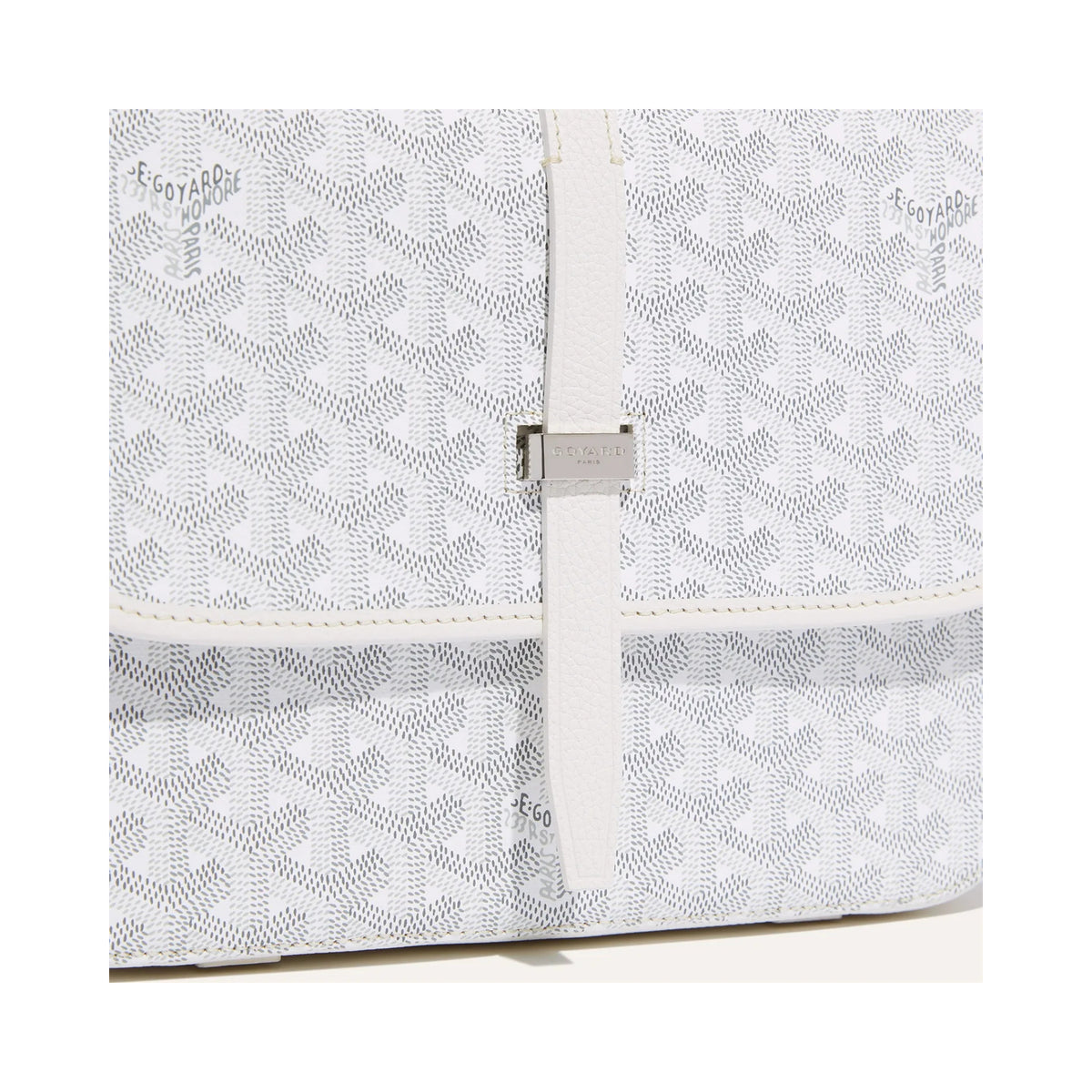 Goyard Belvedere White Crossbody Bag (Clearance Sale)