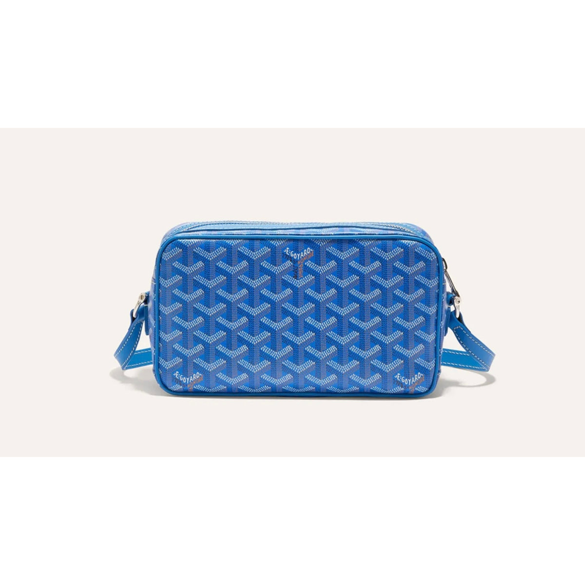 Goyard Cap-Vert Blue Chevron Crossbody Bag (Clearance Sale)