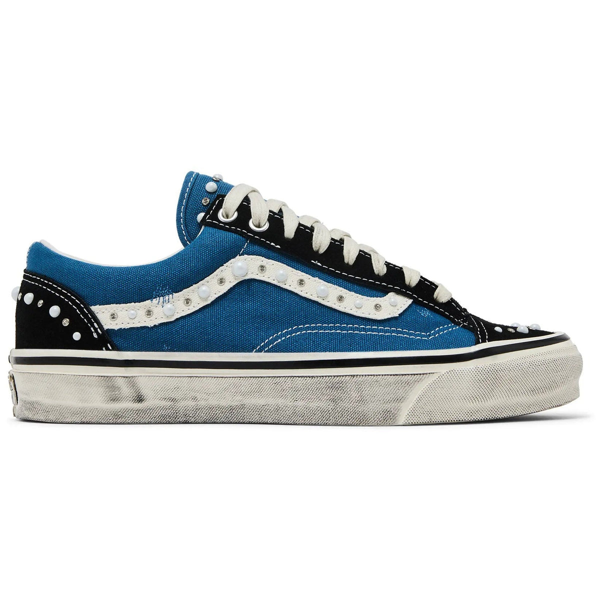 Vans Style 36 Yacht Club Low-Top Sneakers – Green / Blue / Yellow (Clearance Sale)