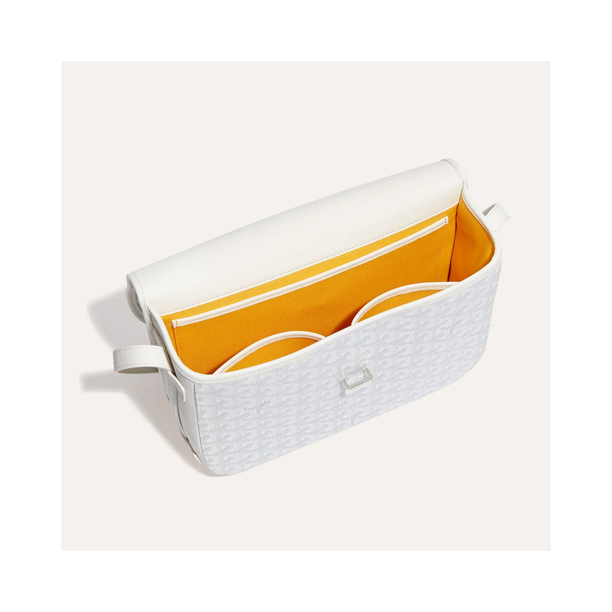 Goyard Belvedere White Crossbody Bag (Clearance Sale)