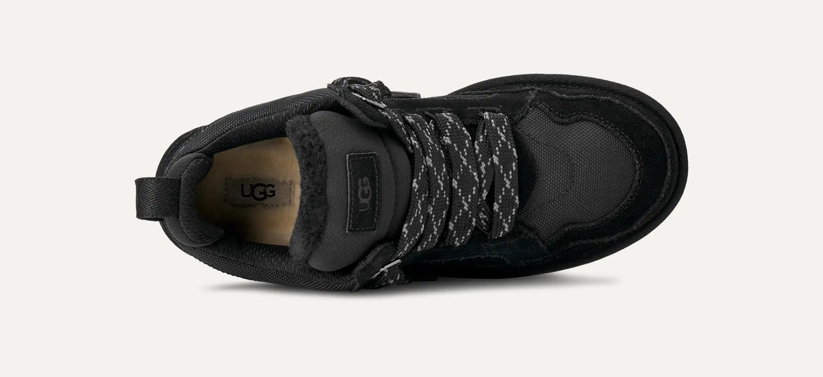 UGG Lowmel Black Low-Top Sneaker | Clearance Sale