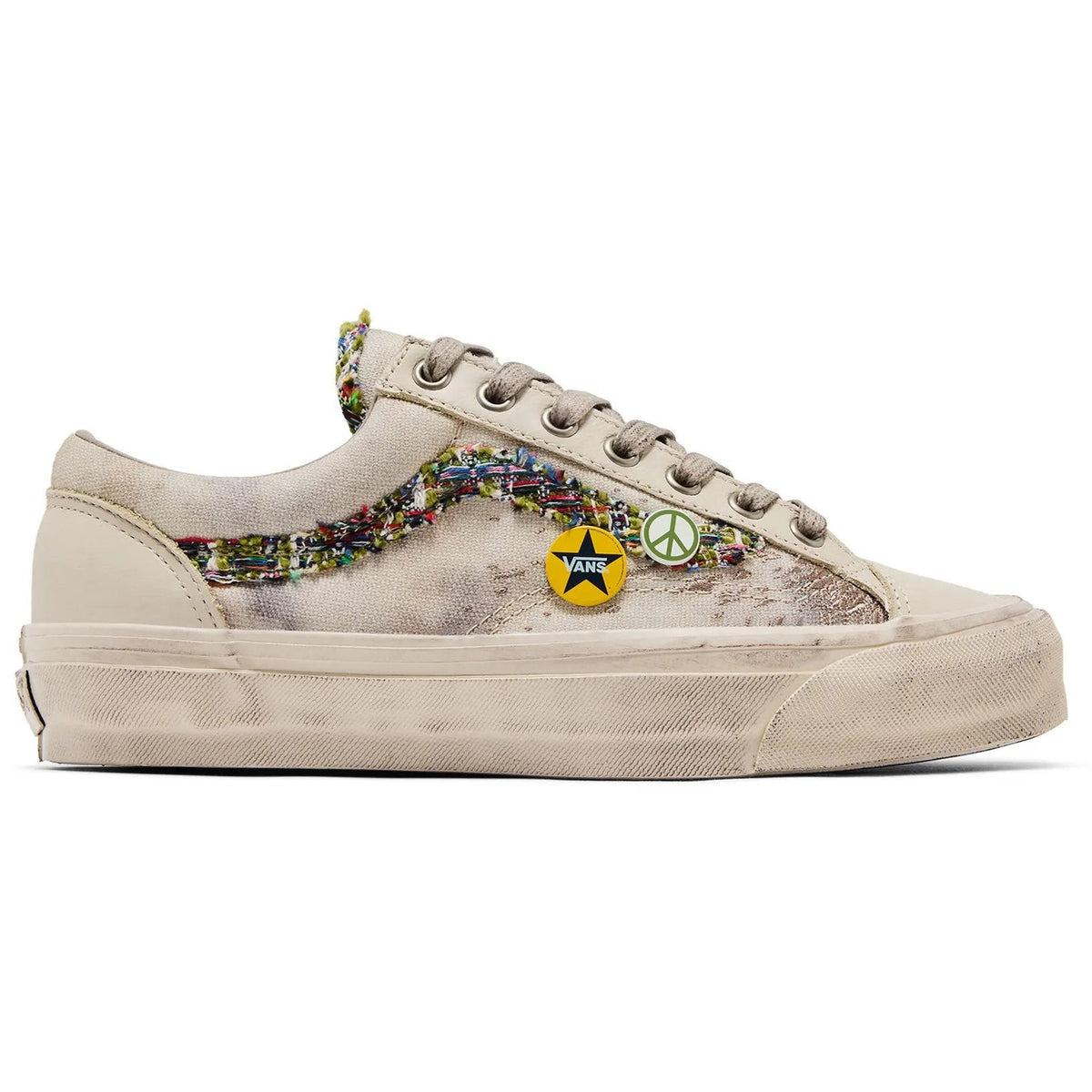 Vans Style 36 Yacht Club Low-Top Sneakers – Green / Blue / Yellow (Clearance Sale)