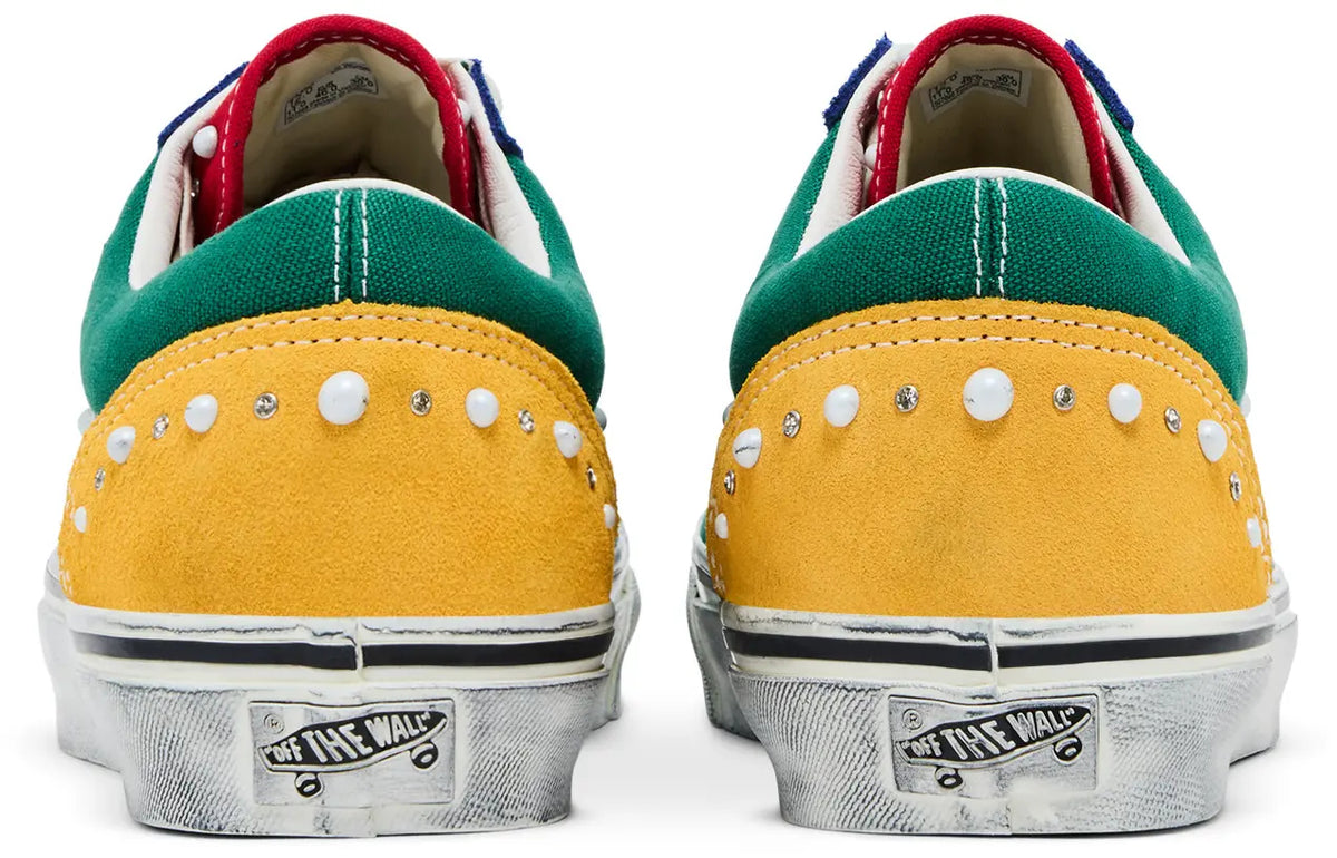 Vans Style 36 Yacht Club Low-Top Sneakers – Green / Blue / Yellow (Clearance Sale)