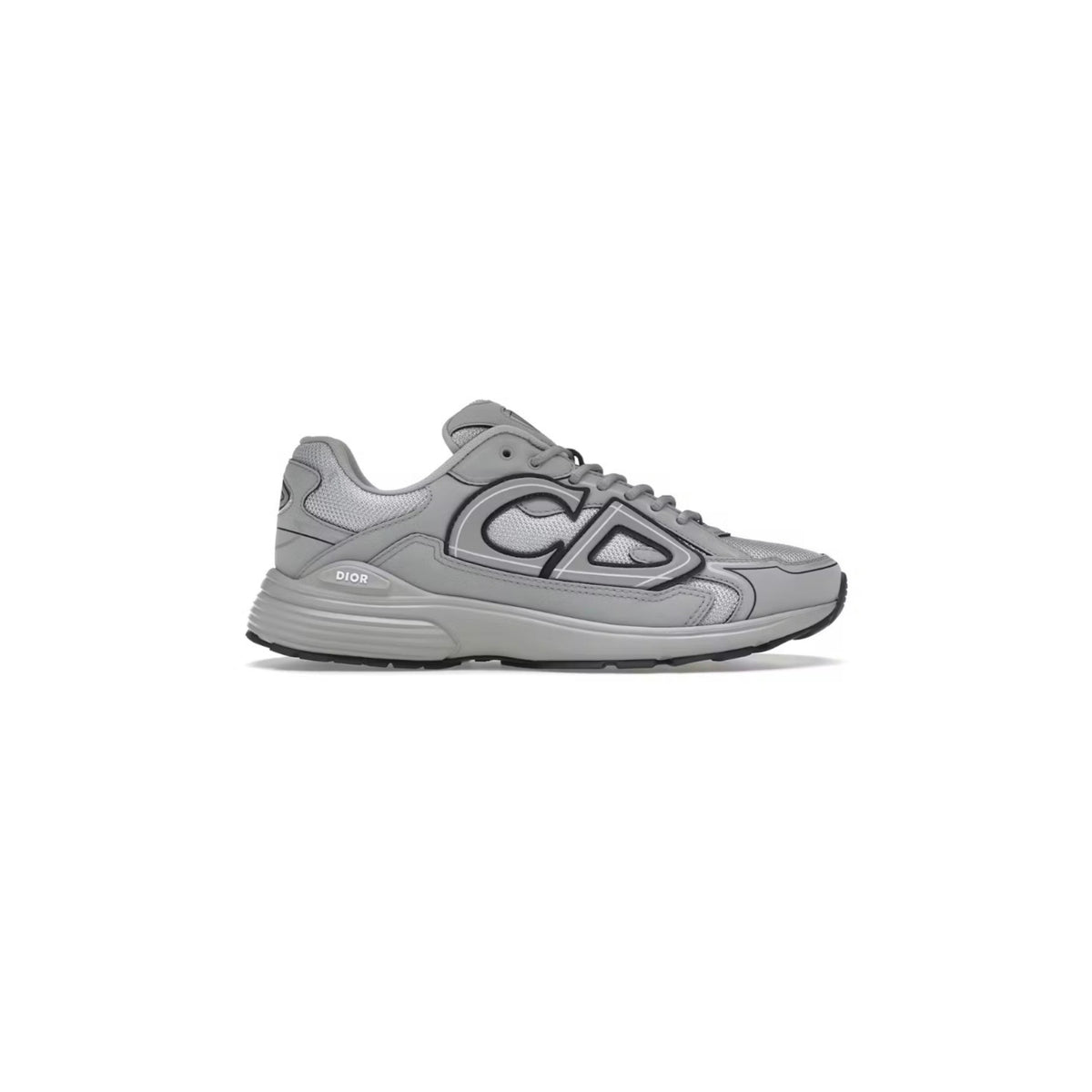 Dior B30 Runner Sneakers Silver Grey | Luxury CD Logo Sneakers(Clearance)