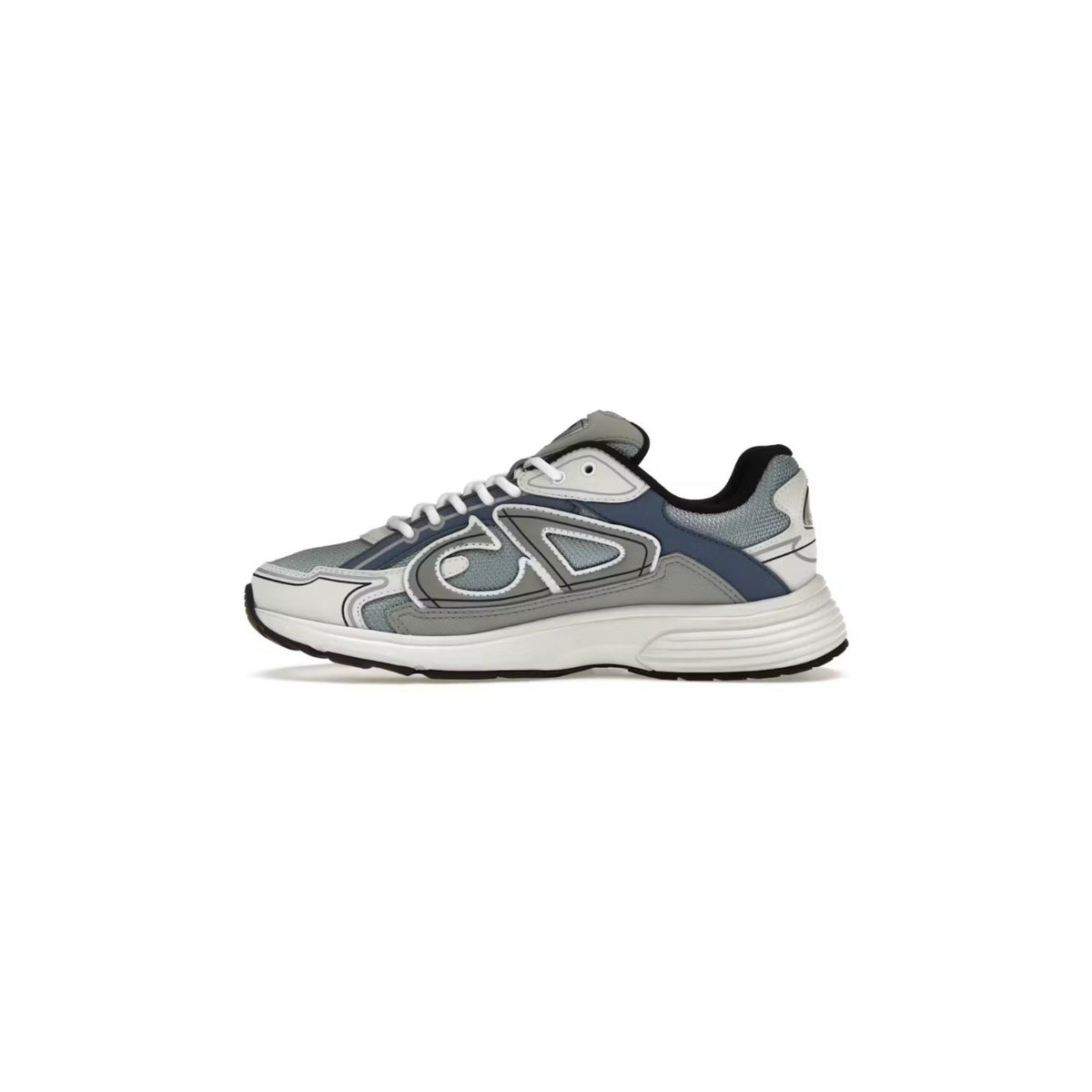 Dior B30 Light Grey & Navy Runner Sneakers(Clearance)