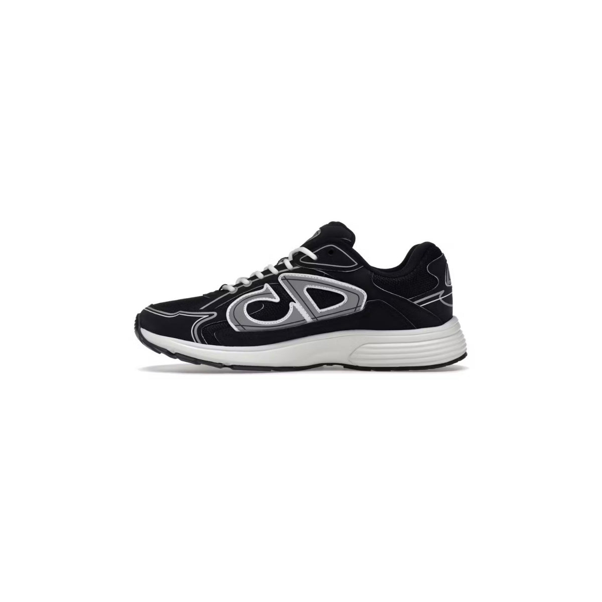 Dior B30 Runner Sneakers – Black & Silver(Clearance)