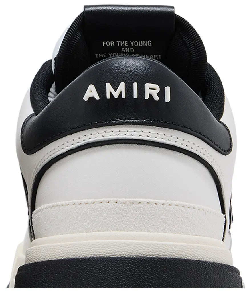 Amiri Classic Low 'White Black' 2025 (Clearance Sale)