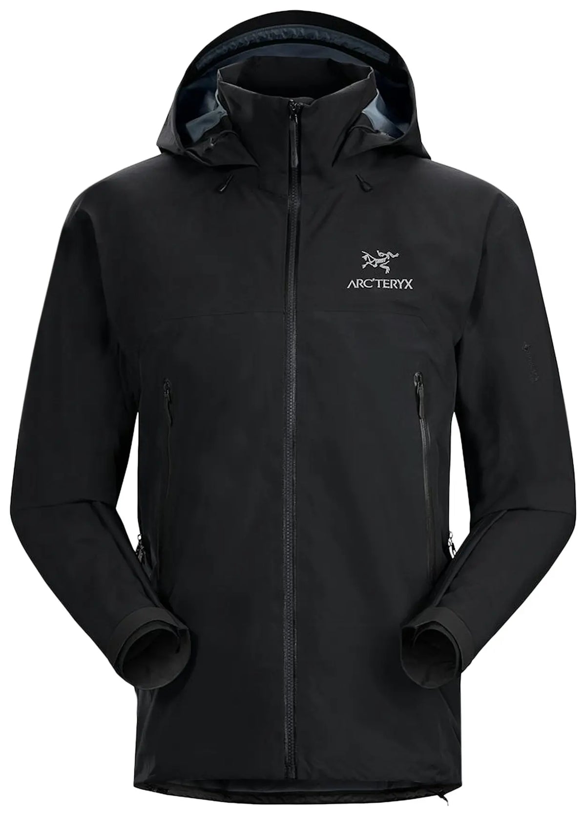 Arc'teryx Black Full-Zip Hooded Jacket (Clearance Sale)