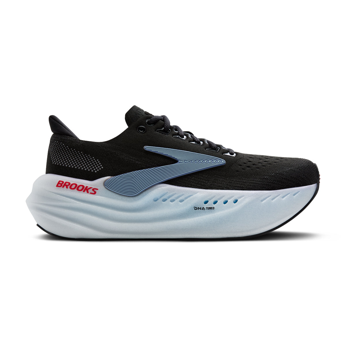 Brooks Glycerin Max Black / Ice Blue Running Shoes (Clearance Sale)