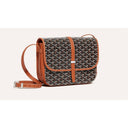 Goyard Belvedere Black & Tan Crossbody Bag (Clearance Sale)