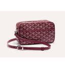 Goyard Red Monogram Camera Crossbody Bag – Chic Everyday Essential (Clearance Sale)