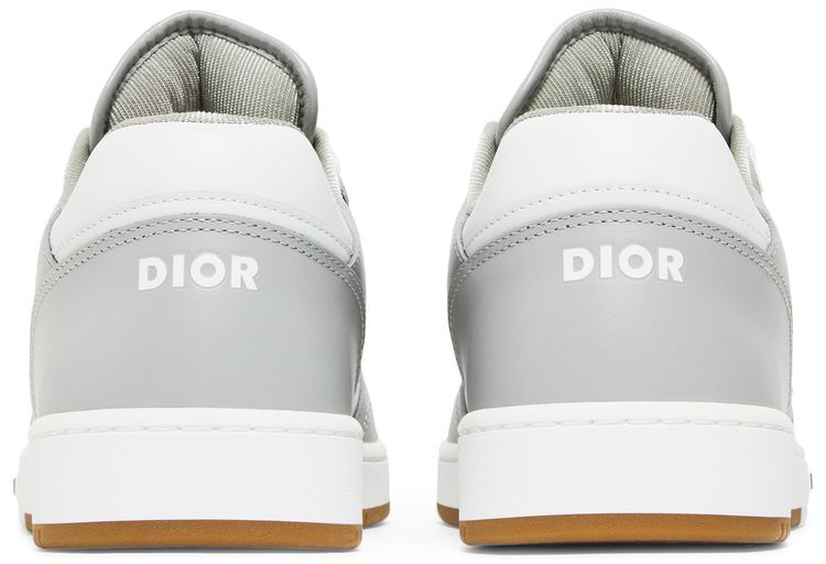 Dior B27 Low-Top Sneakers Grey & White — Oblique Canvas Luxury Footwear (Clearance Sale)