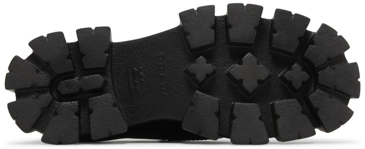 Prada Monolith Black Chunky Lug Sole Loafers (Clearance Sale)