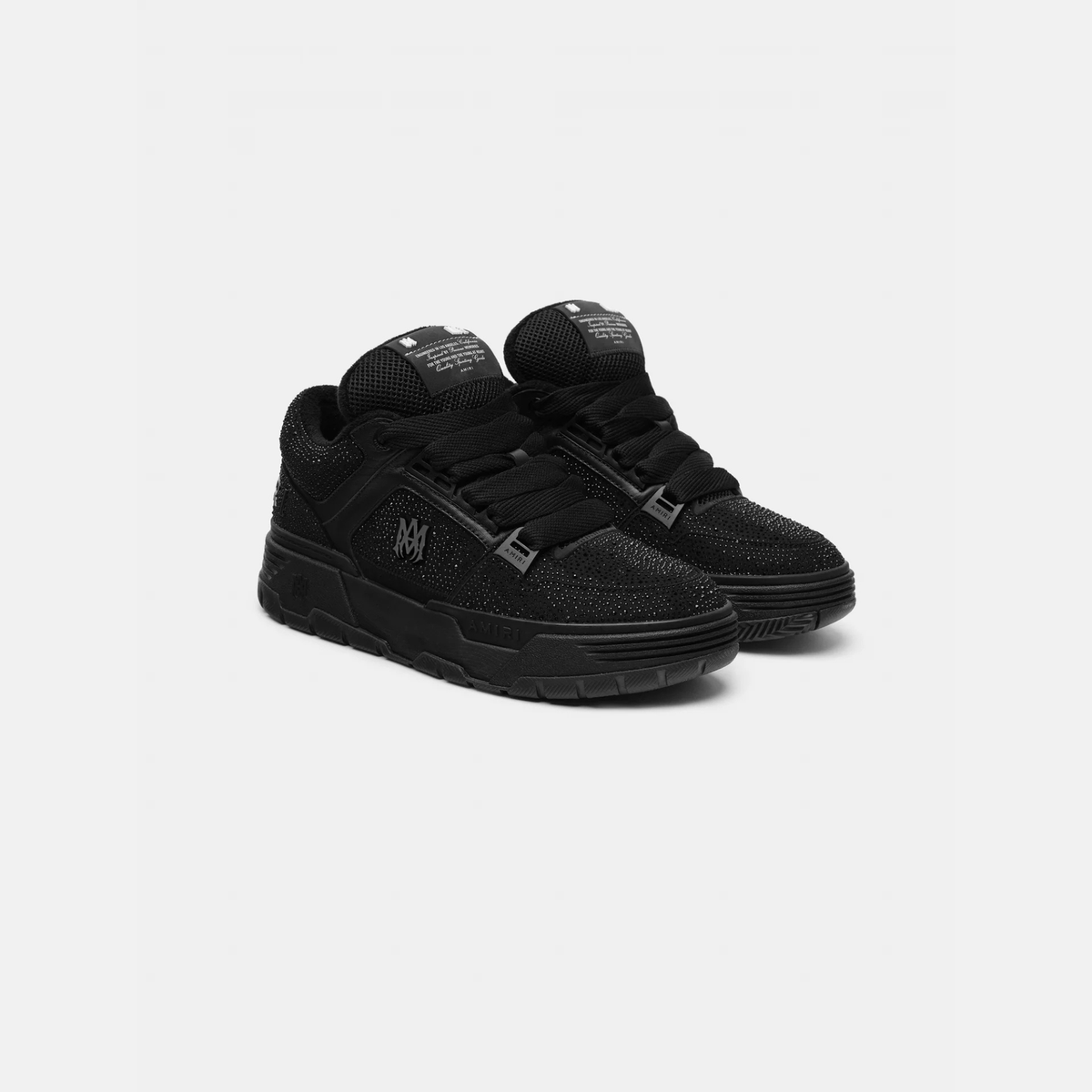 AMIRI MA-1 White & Black Sneakers (Clearance Sale)