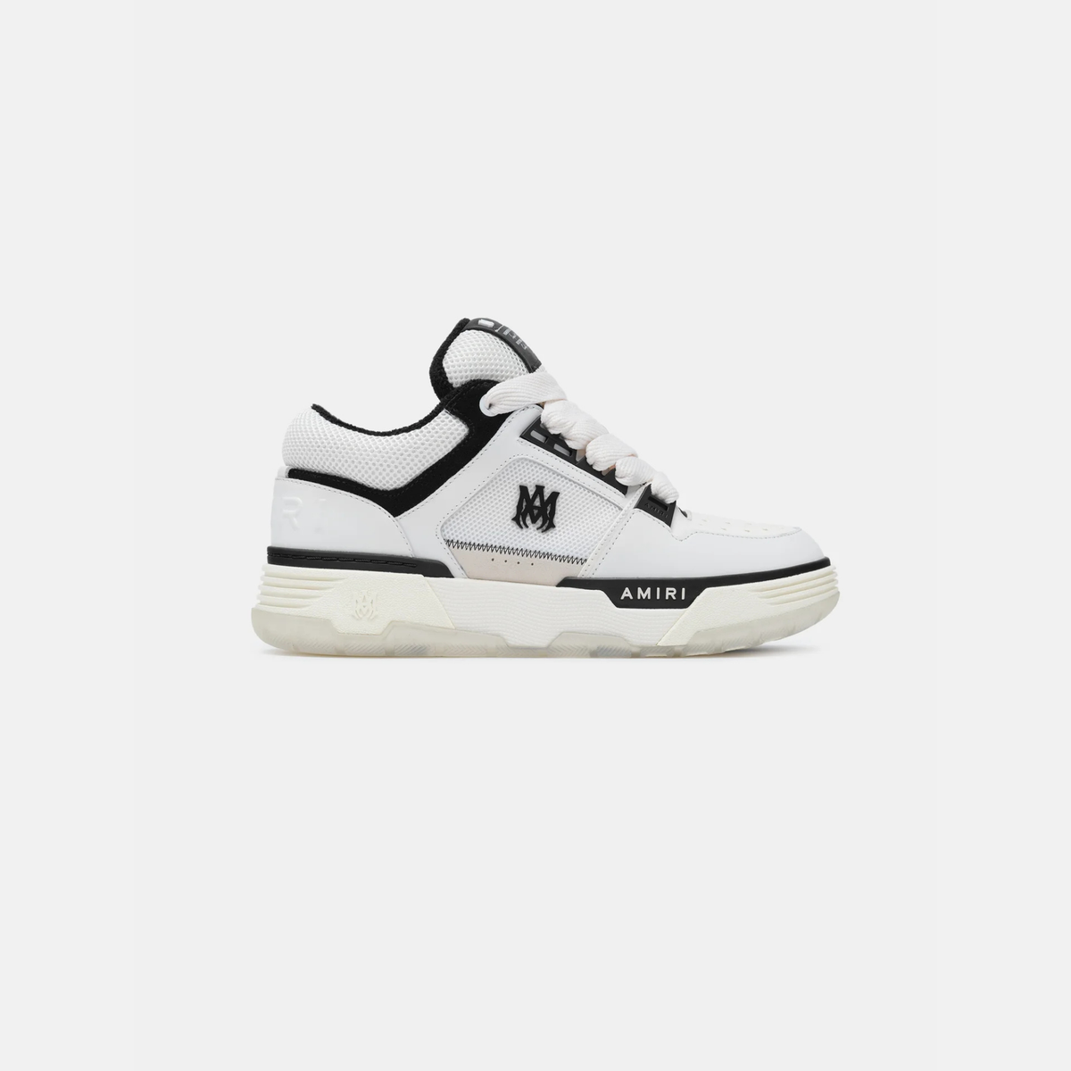 AMIRI MA-1 White & Black Sneakers (Clearance Sale)
