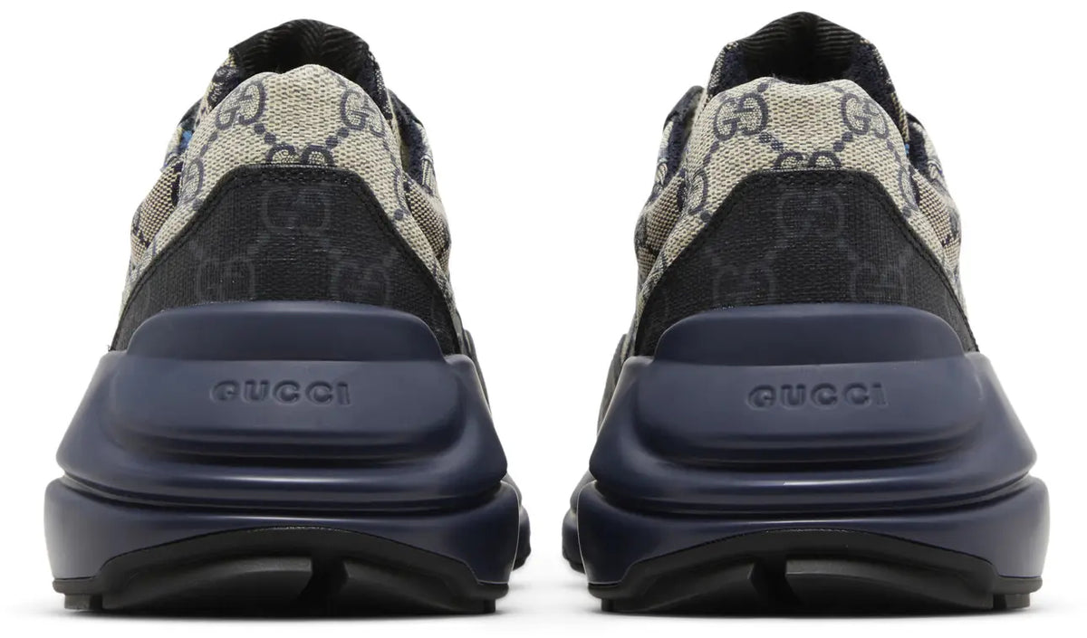 Gucci GG Supreme Runner Sneaker — Navy Blue (Clearance)