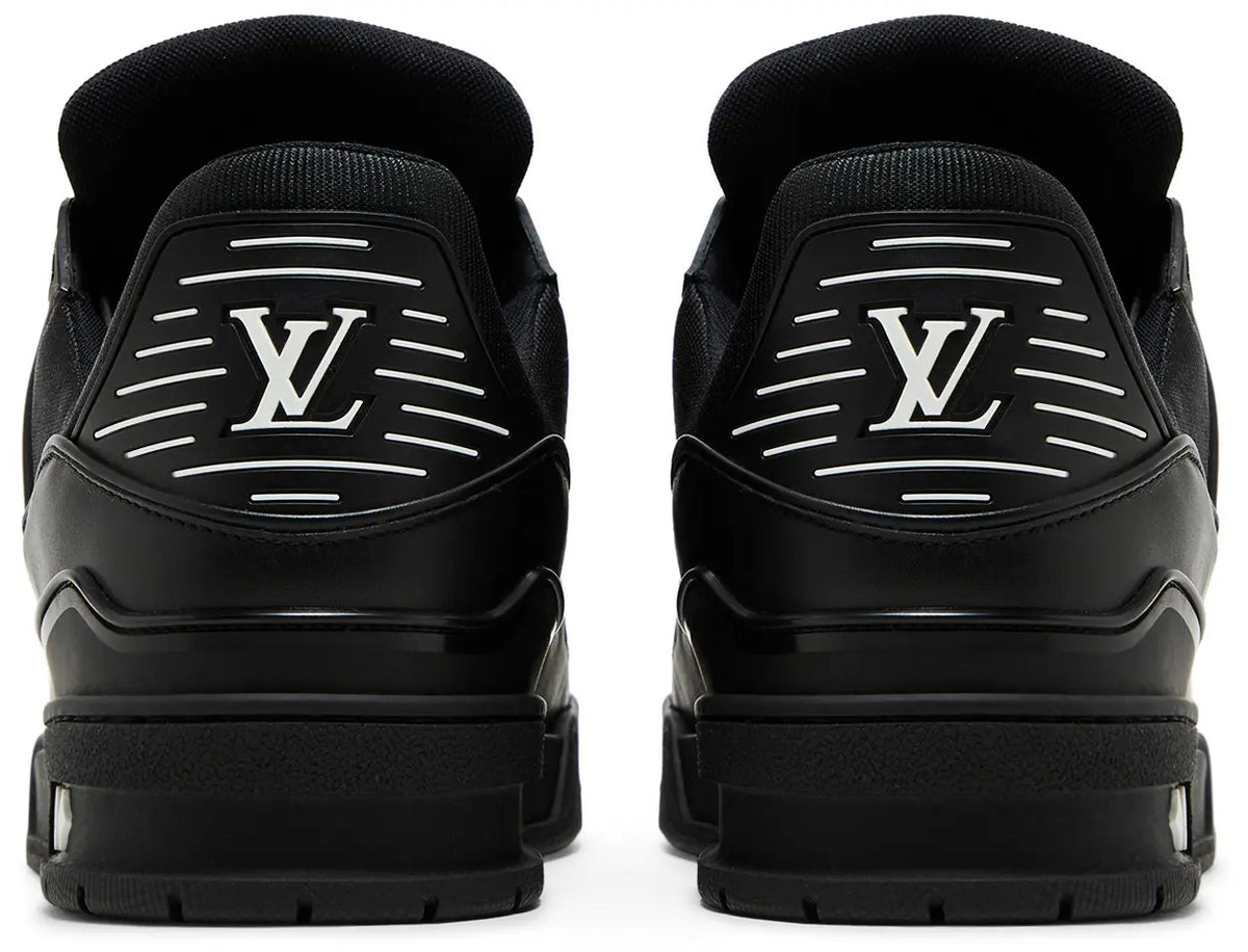 Louis Vuitton LV Trainer Embossed Monogram Black Sneakers(Clearance)