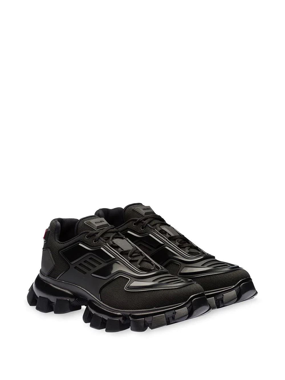 Prada Cloudbust Thunder Black Chunky Sneakers (Clearance Sale)