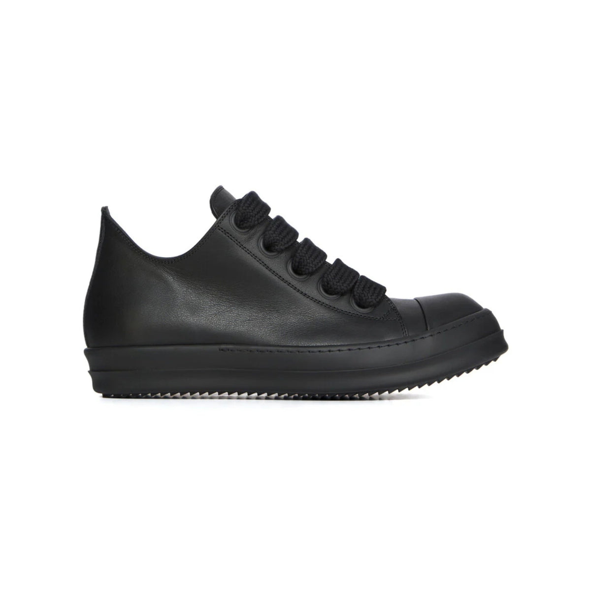 Rick Owens DRKSHDW Jumbo Lace Low Sneaker All Black(Clearance Sale)