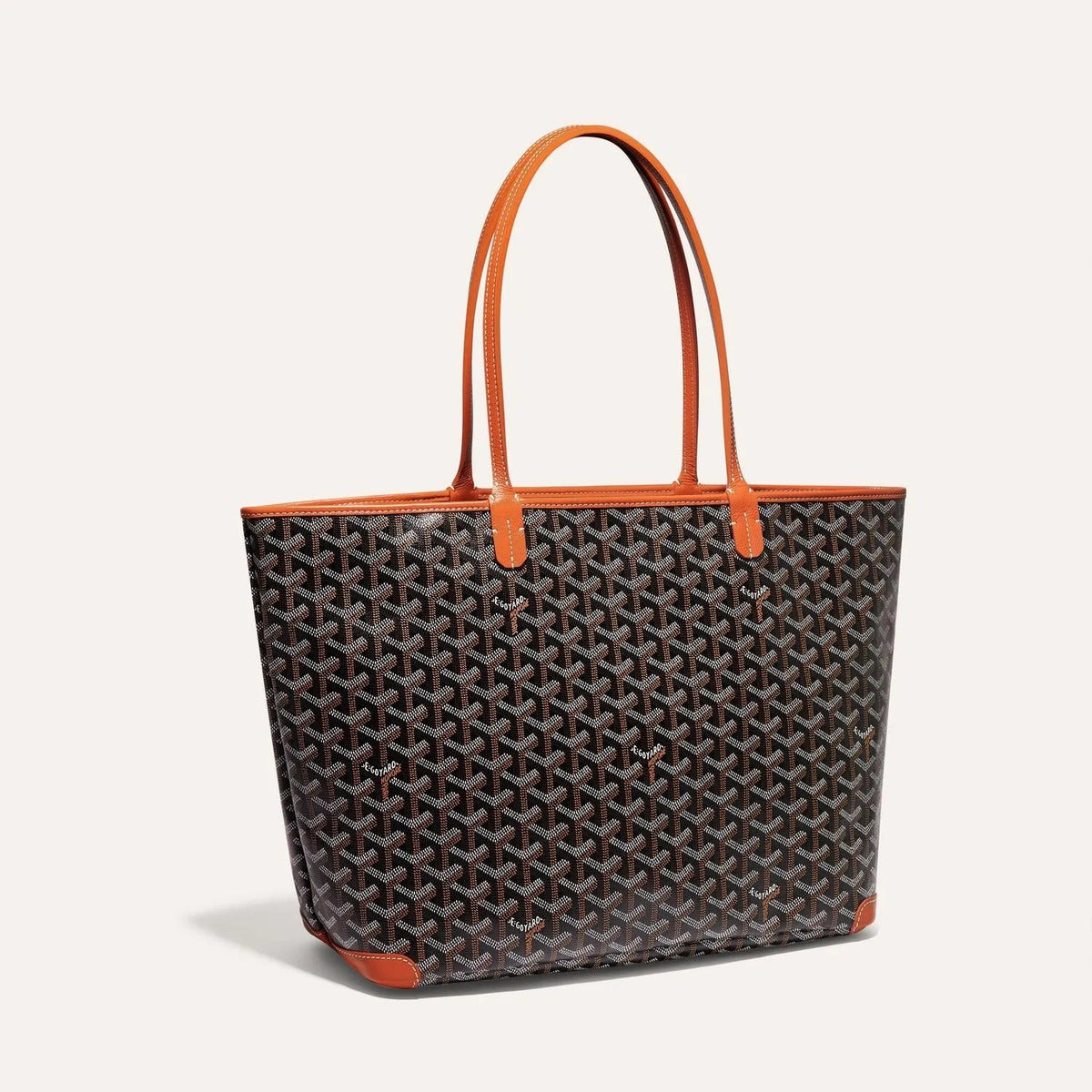 Goyard Saint Louis Black & Tan Pattern Tote Bag (Clearance Sale)