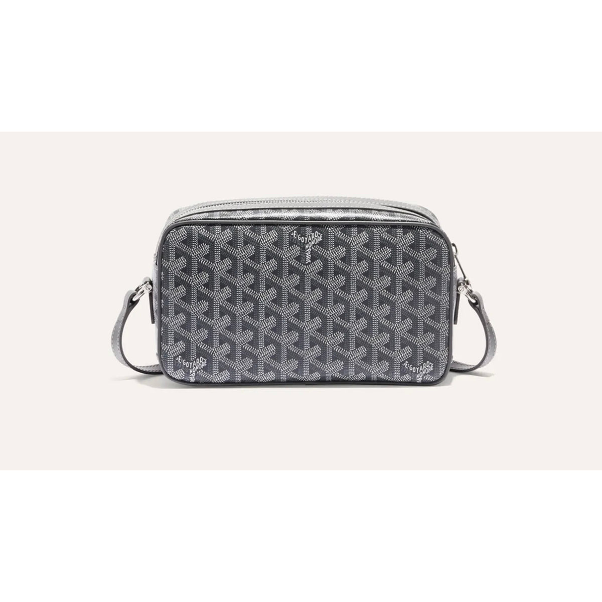 Goyard Slate Grey Chevron Camera Crossbody Bag (Clearance Sale)