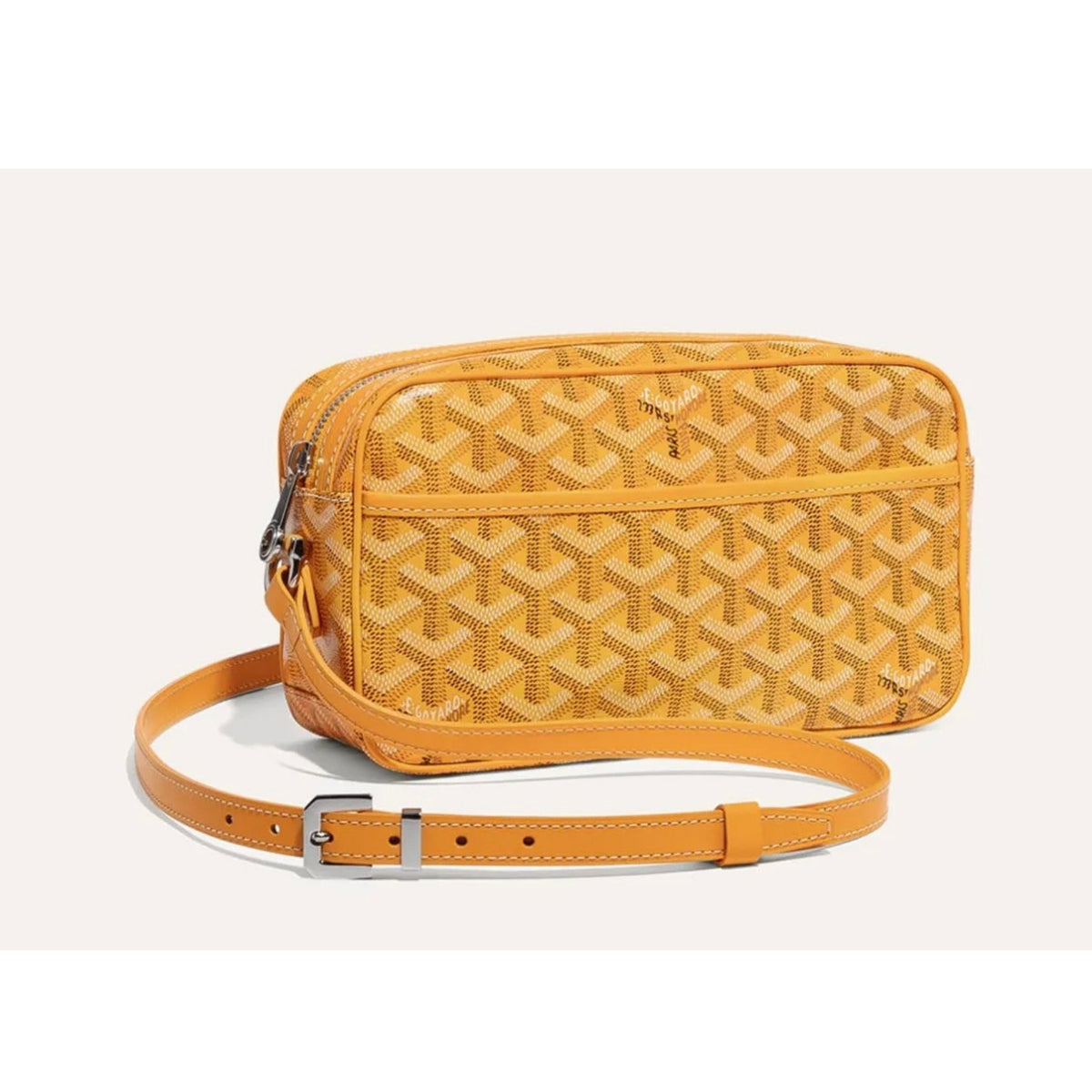 Goyard Cap-Vert Yellow Chevron Crossbody Bag (Clearance Sale)