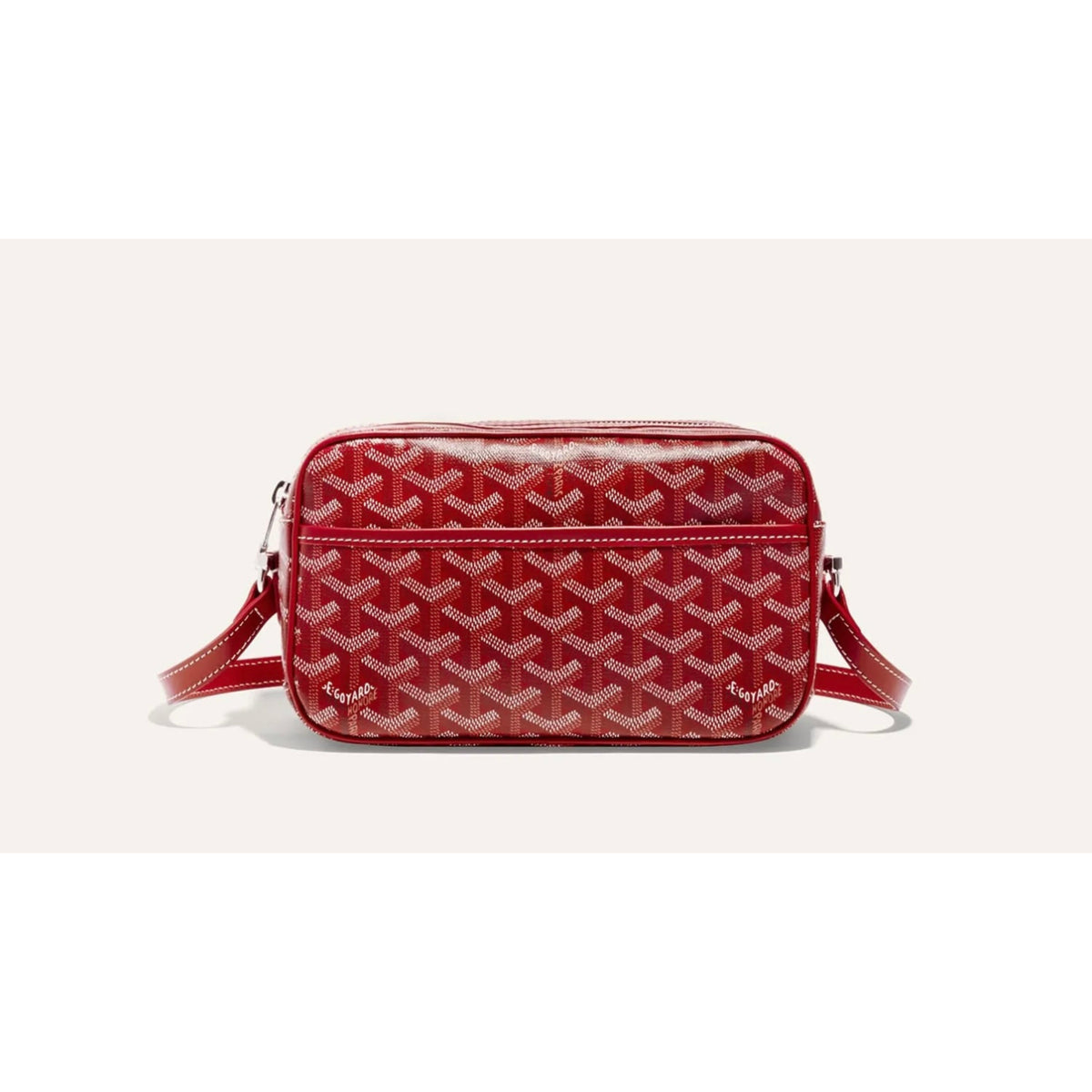 Goyard Red Chevron Camera Crossbody Bag (Clearance Sale)