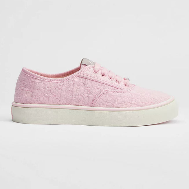 Louis Vuitton Pink Monogram Low-Top Sneakers(Clearance)