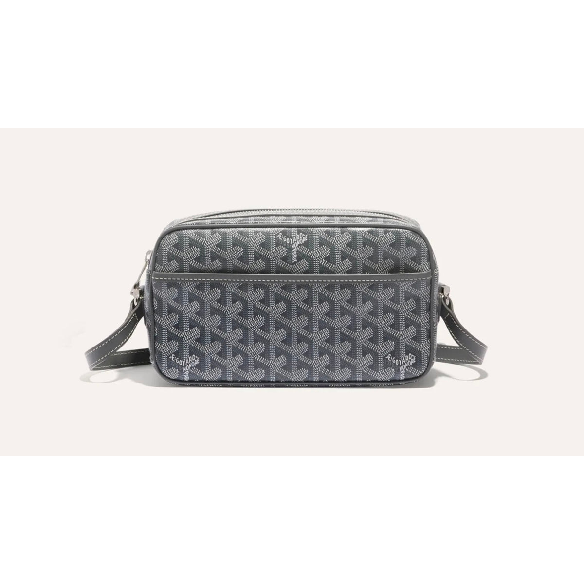 Goyard Slate Grey Chevron Camera Crossbody Bag (Clearance Sale)