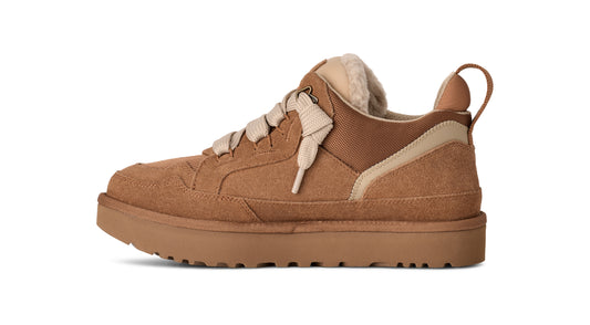 UGG  Lowmel Chestnut Low-Top Shearling Sneaker (Clearance Sale)