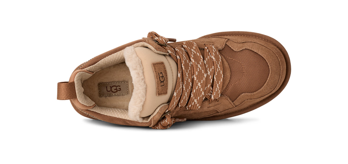UGG  Lowmel Chestnut Low-Top Shearling Sneaker (Clearance Sale)