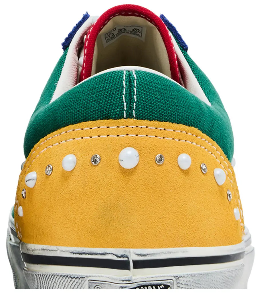 Vans Style 36 Yacht Club Low-Top Sneakers – Green / Blue / Yellow (Clearance Sale)