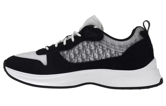 Dior B25 Oblique Runner Sneaker Black Suede (Clearance Sale)