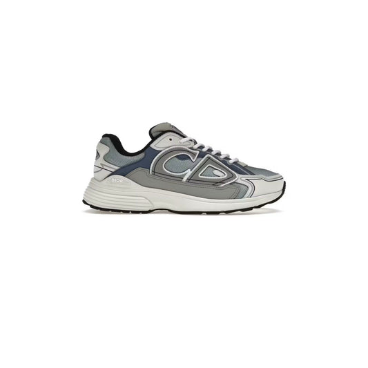 Dior B30 Light Grey & Navy Runner Sneakers(Clearance)